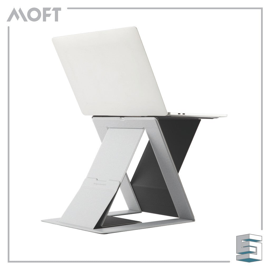 MOFT Z Foldable 5-in-1 Sit-Stand Laptop Desk MS015 - Black Grey