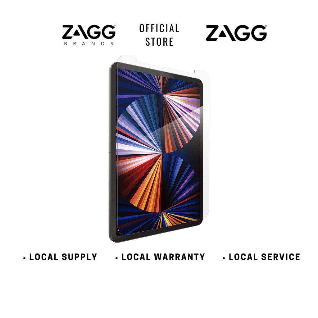 Kaca ZAGG untuk iPad Pro 11 / 12.9 / iPad Air 10.9 Generasi Ke-4 & Ke-5 - Jelas
