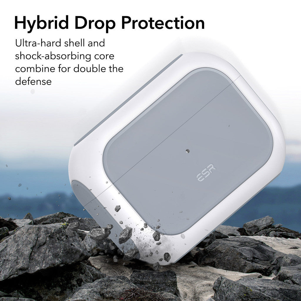 Sarung Hibrid Orbit ESR dengan HaloLock untuk AirPods Pro 2022 Black