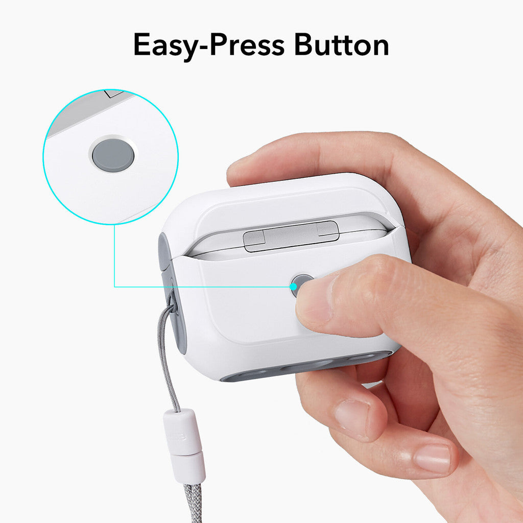 Sarung Hibrid Orbit ESR dengan HaloLock untuk AirPods Pro 2022 Black