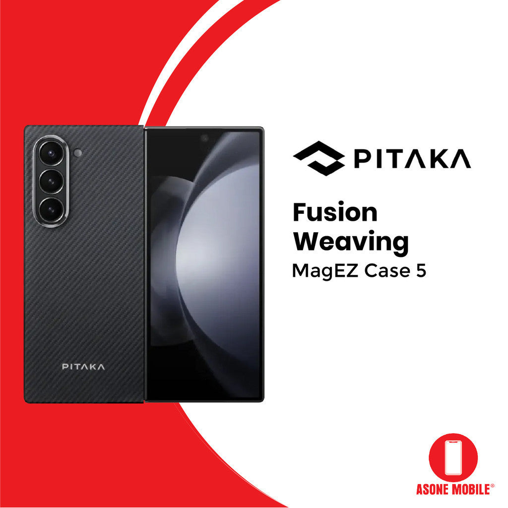 PITAKA Fusion Weaving MagEZ Case 5 untuk Samsung Galaxy Z Fold 6 (2024)