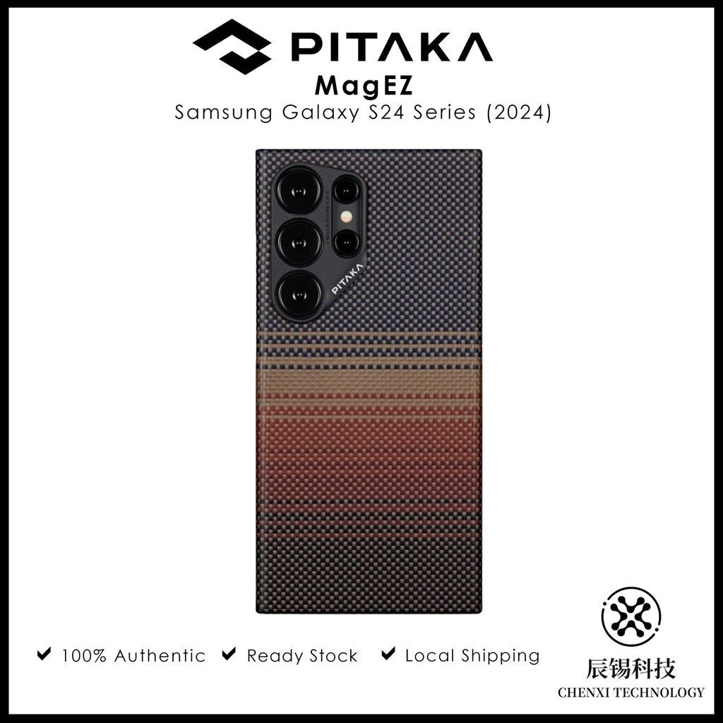 PITAKA Fusion Weaving MagEZ Case 4 for Samsung Galaxy S24 Series (2024)