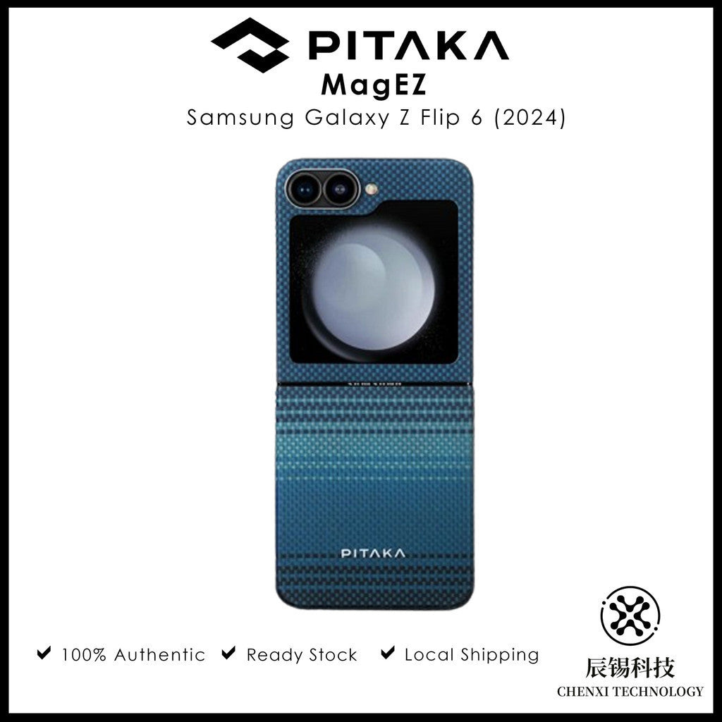 PITAKA Fusion Weaving MagEZ Case 5 for Samsung Galaxy Z Flip 6 (2024)