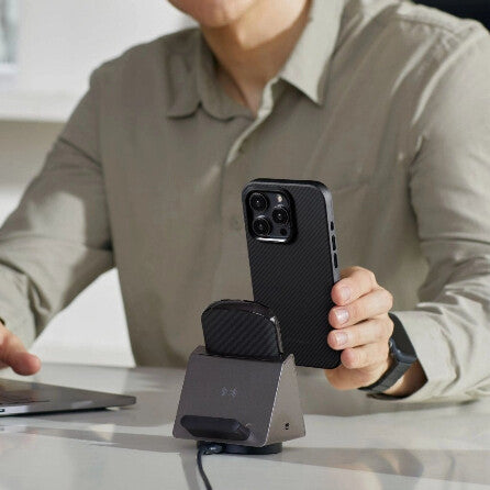 PITAKA 1500D MagEZ Case Pro 4 for iPhone 15 Series (2023) Case 3D Grip Textured With Built-in NFC