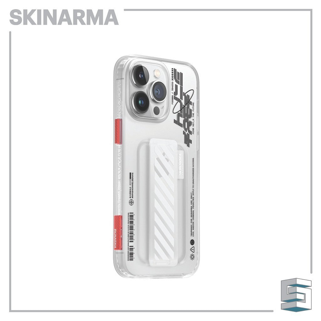 Sarung Skinarma Kaze untuk Apple iPhone 14/14 Pro (6.1) & 14 Plus/14 Pro Max (6.7) - Clear & Smoke
