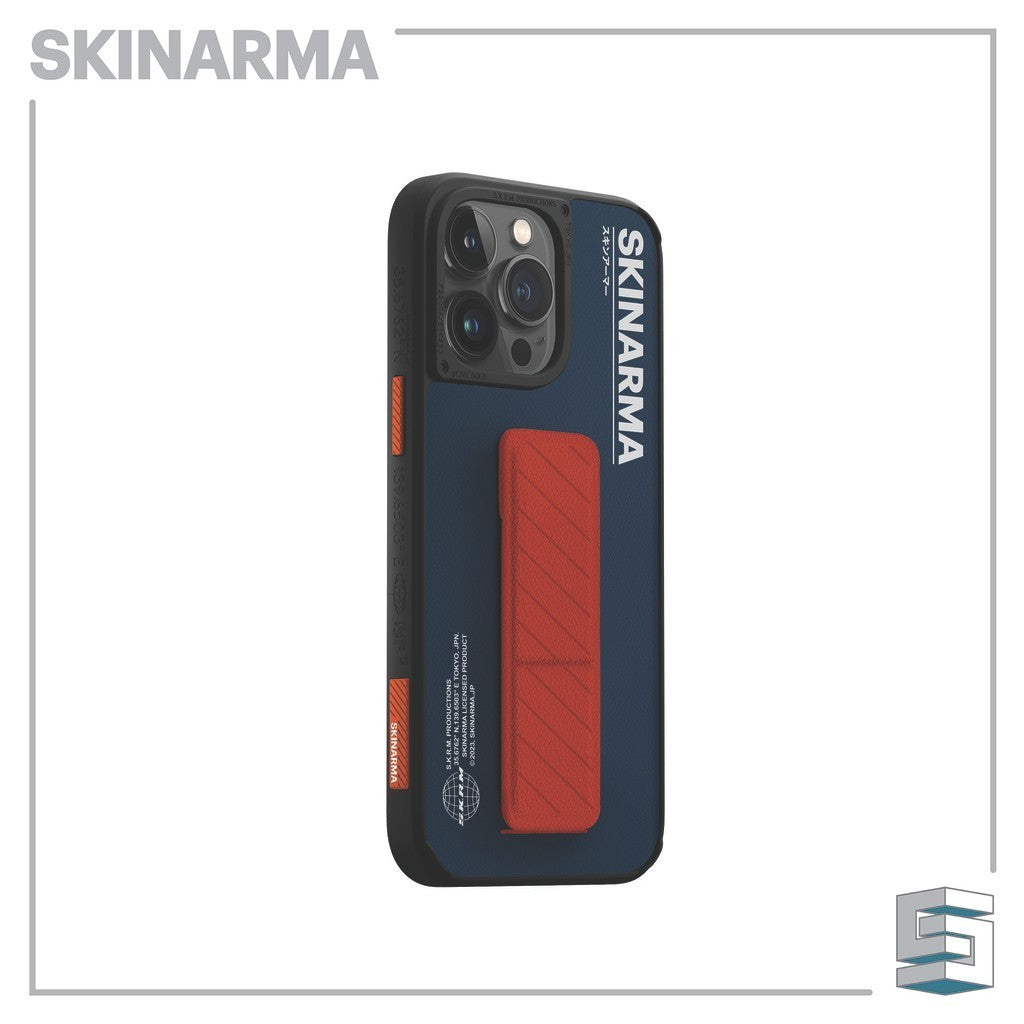 Sarung Skinarma Gyo untuk iPhone 14/14 Pro (6.1) & 14 Plus/14 Pro Max (6.7) - Hitam / Biru / Zaitun