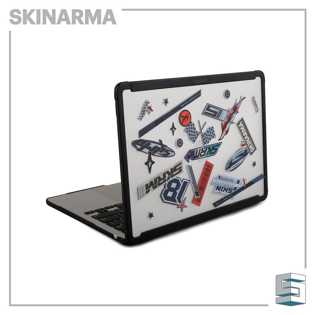 SKINARMA Henko Case untuk MacBook Air 13 (M2/M3-2022) - Frost Clear