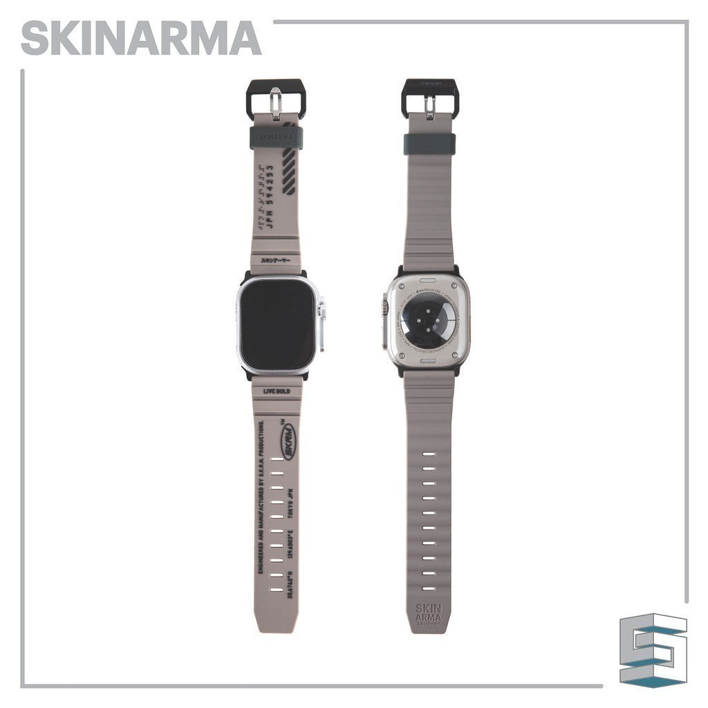 SKINARMA Shokku Untuk Apple Watch Ultra 42/44/45/49mm Kuning/Coklat Cerah/Hijau Tua
