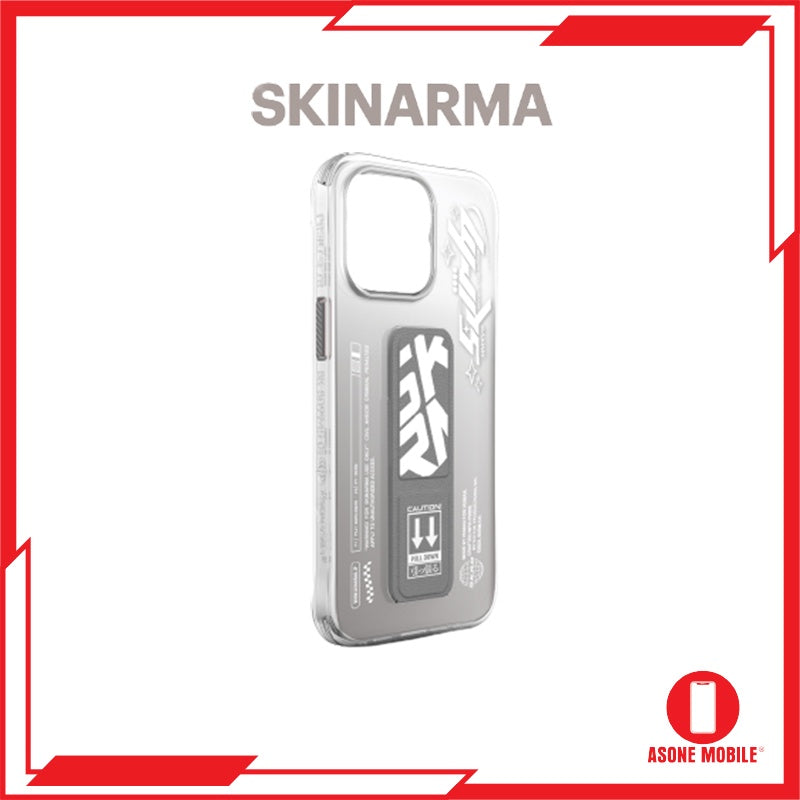 Sarung SKINARMA Cosmo untuk iPhone 15 Pro / 15 Pro Max Biru Kelabu