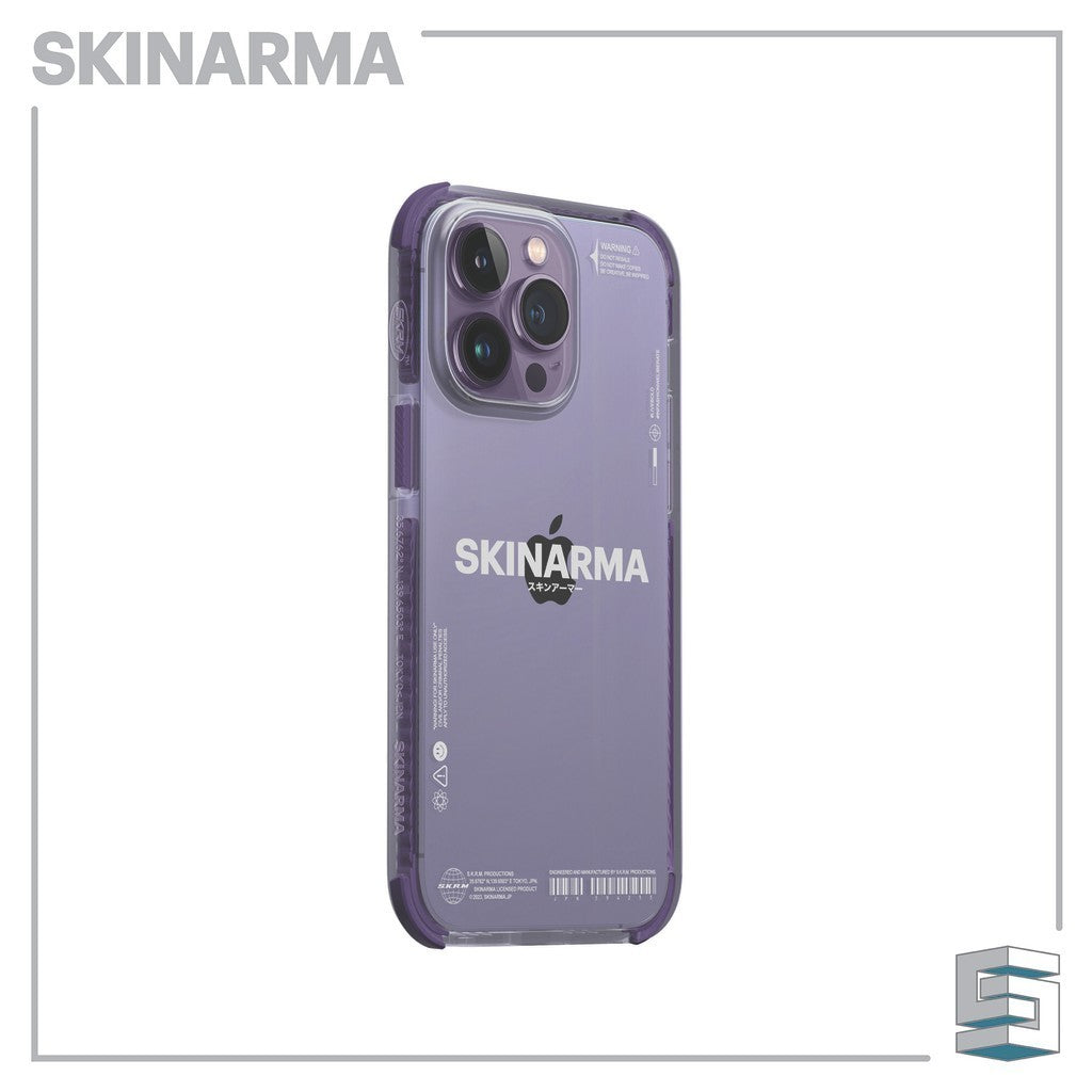 Sarung Skinarma Iro untuk Apple iPhone 14/14 Pro (6.1) & 14 Plus/14 Pro Max (6.7) Hitam & Ungu & Merah