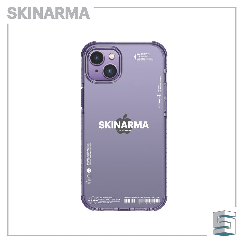 Sarung Skinarma Iro untuk Apple iPhone 14/14 Pro (6.1) & 14 Plus/14 Pro Max (6.7) Hitam & Ungu & Merah