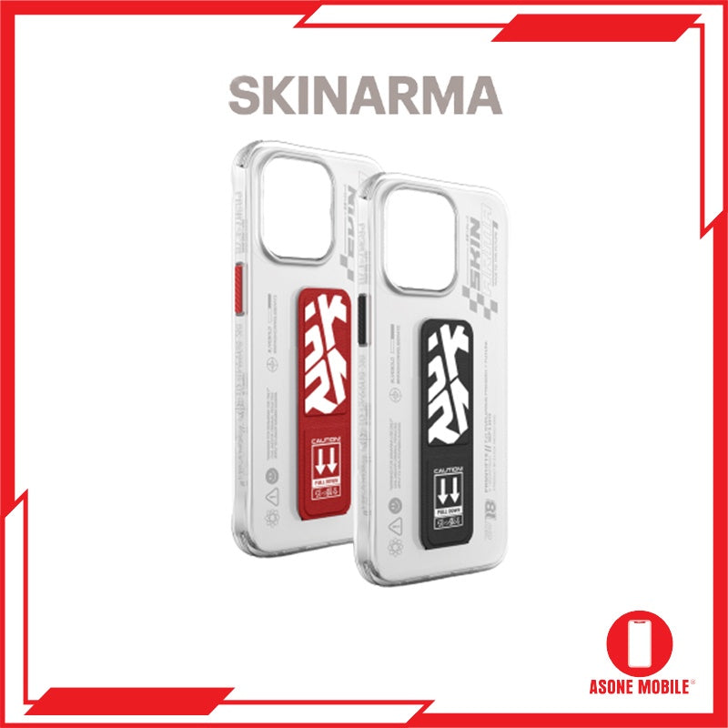 SKINARMA Apex Case for iPhone 15 / 15 Pro / 15 Pro Max Black Red