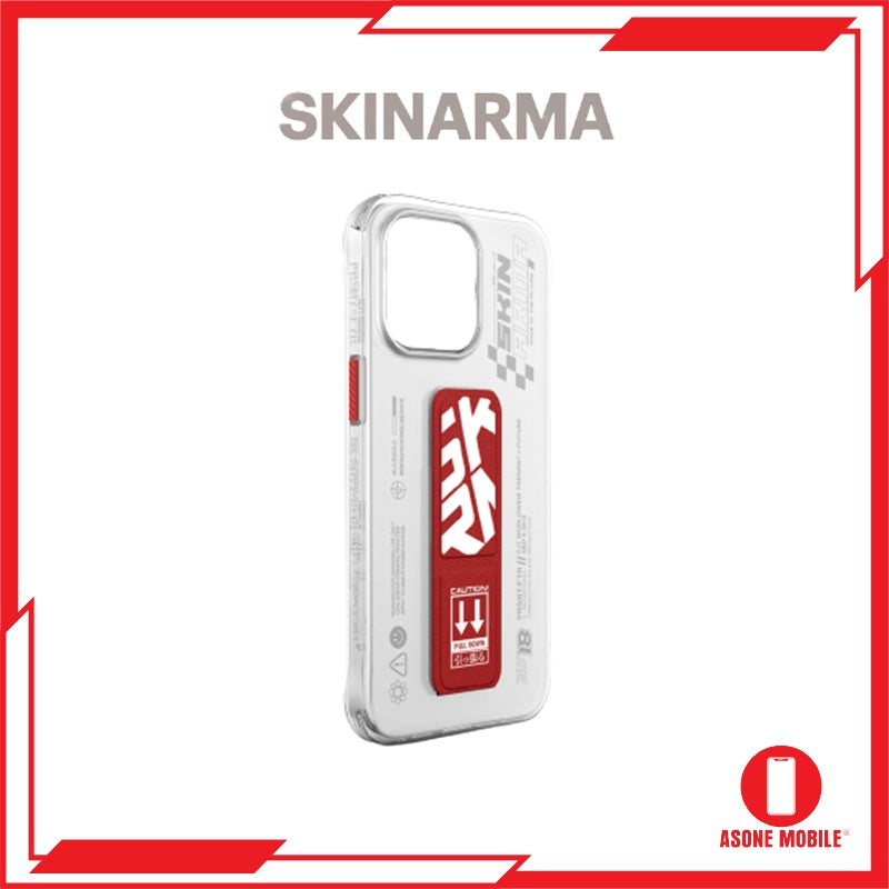 SKINARMA Apex Case for iPhone 15 / 15 Pro / 15 Pro Max Black Red