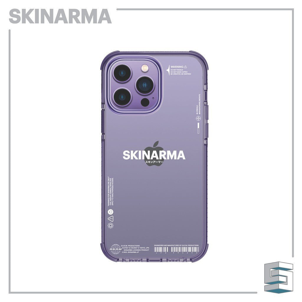 Sarung Skinarma Iro untuk Apple iPhone 14/14 Pro (6.1) & 14 Plus/14 Pro Max (6.7) Hitam & Ungu & Merah