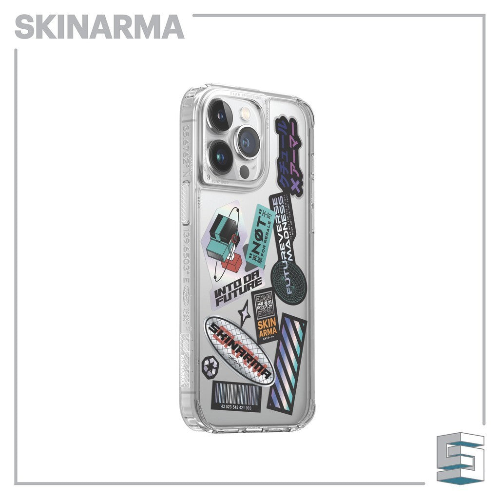 Skinarma Saido Clear DIY sarung untuk iPhone 14 (6.1) /14 Plus /14 Pro/14 Pro Max (6.7)