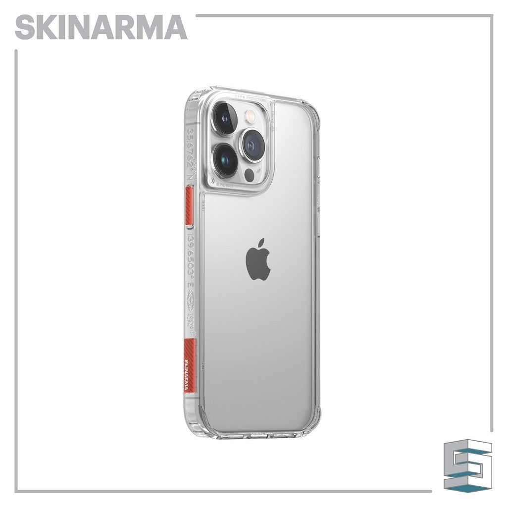 Skinarma Saido Clear DIY sarung untuk iPhone 14 (6.1) /14 Plus /14 Pro/14 Pro Max (6.7)