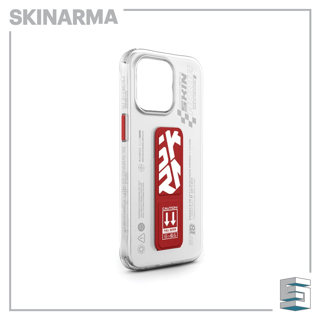 SKINARMA Apex Case for iPhone 15 / 15 Pro / 15 Pro Max Black Red