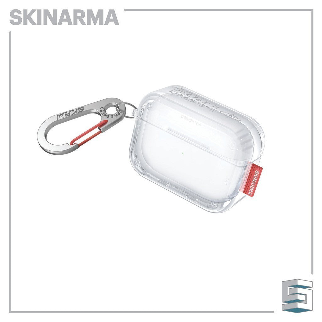 Skinarma Saido Case for Airpods Pro 2nd Gen - Clear Black Red Purple Neon Yellow Blue Dark Blue
