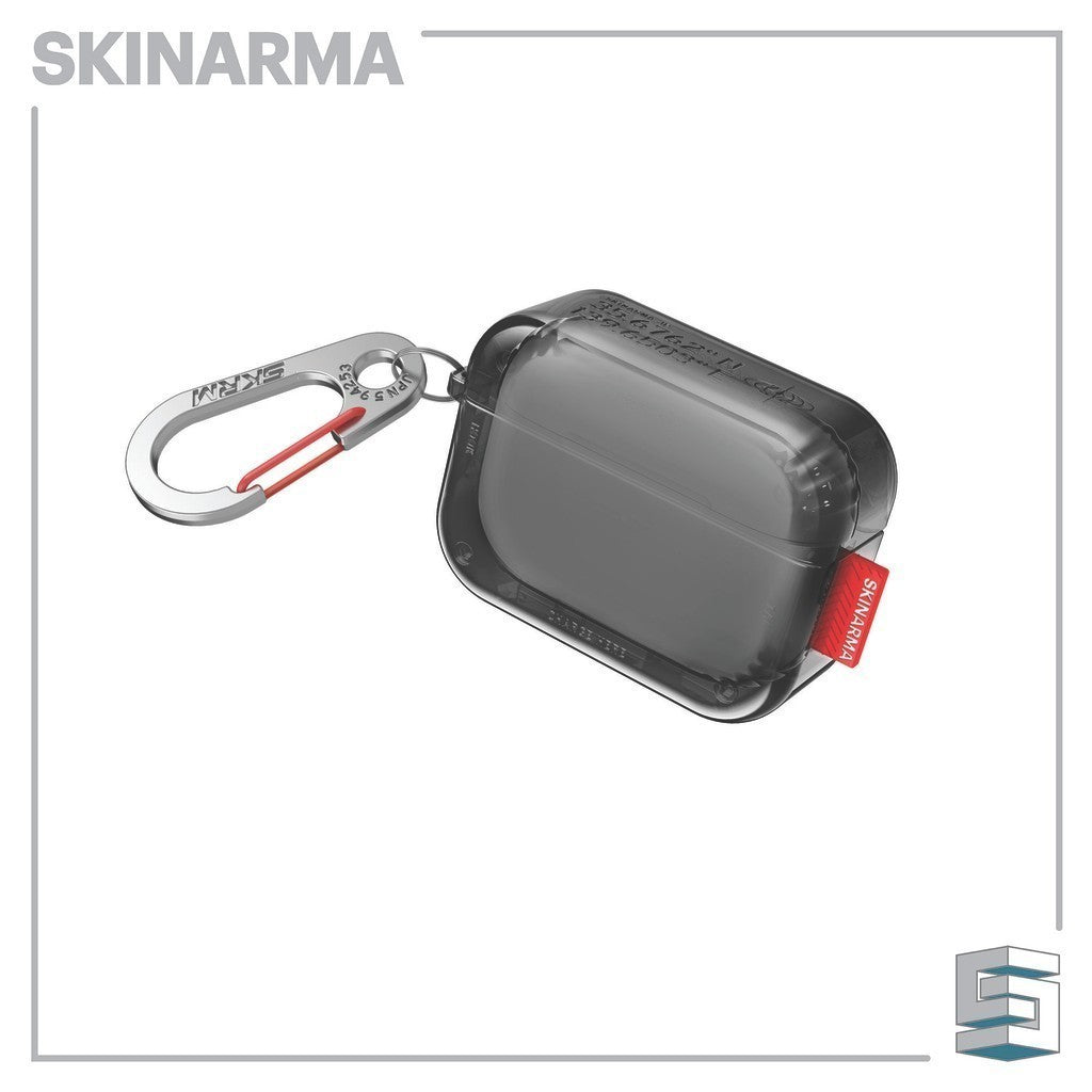 Skinarma Saido Case for Airpods Pro 2nd Gen - Clear Black Red Purple Neon Yellow Blue Dark Blue