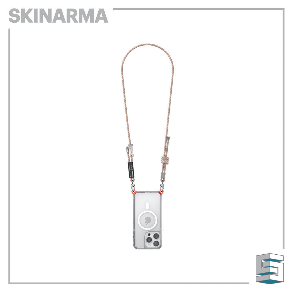 SKINARMA Dyno Universal Nylon Lanyard 6mm - Birch/ Obsidian/ Navy/ Teal/ Vermilion