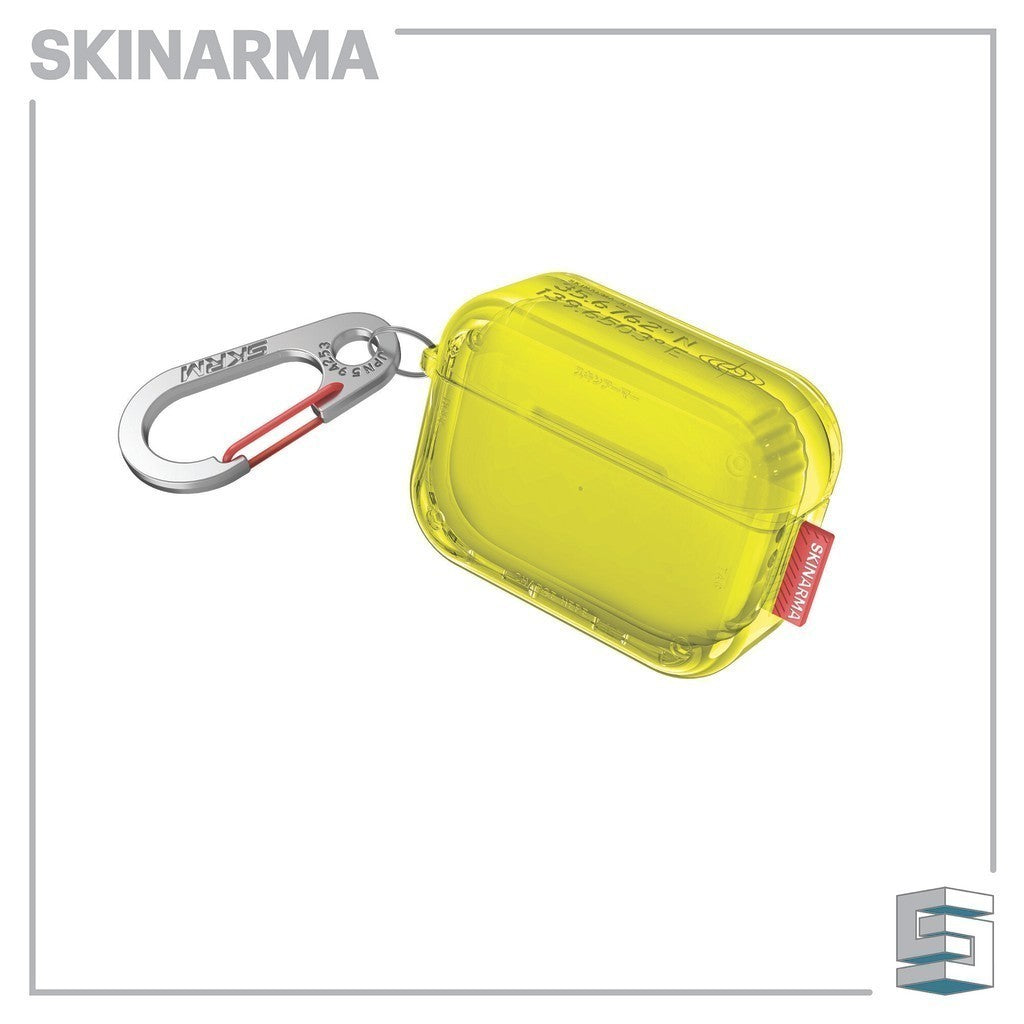 Skinarma Saido Case for Airpods Pro 2nd Gen - Clear Black Red Purple Neon Yellow Blue Dark Blue