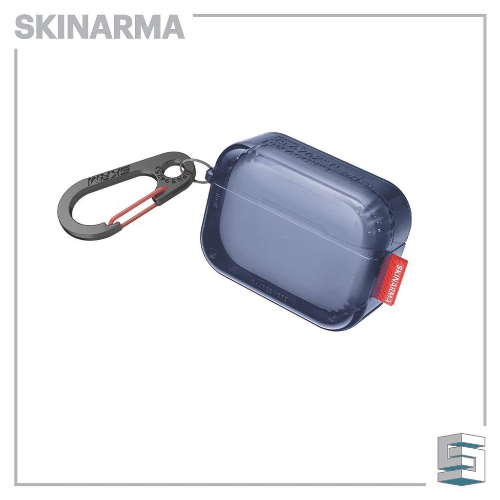 Skinarma Saido Case for Airpods Pro 2nd Gen - Clear Black Red Purple Neon Yellow Blue Dark Blue