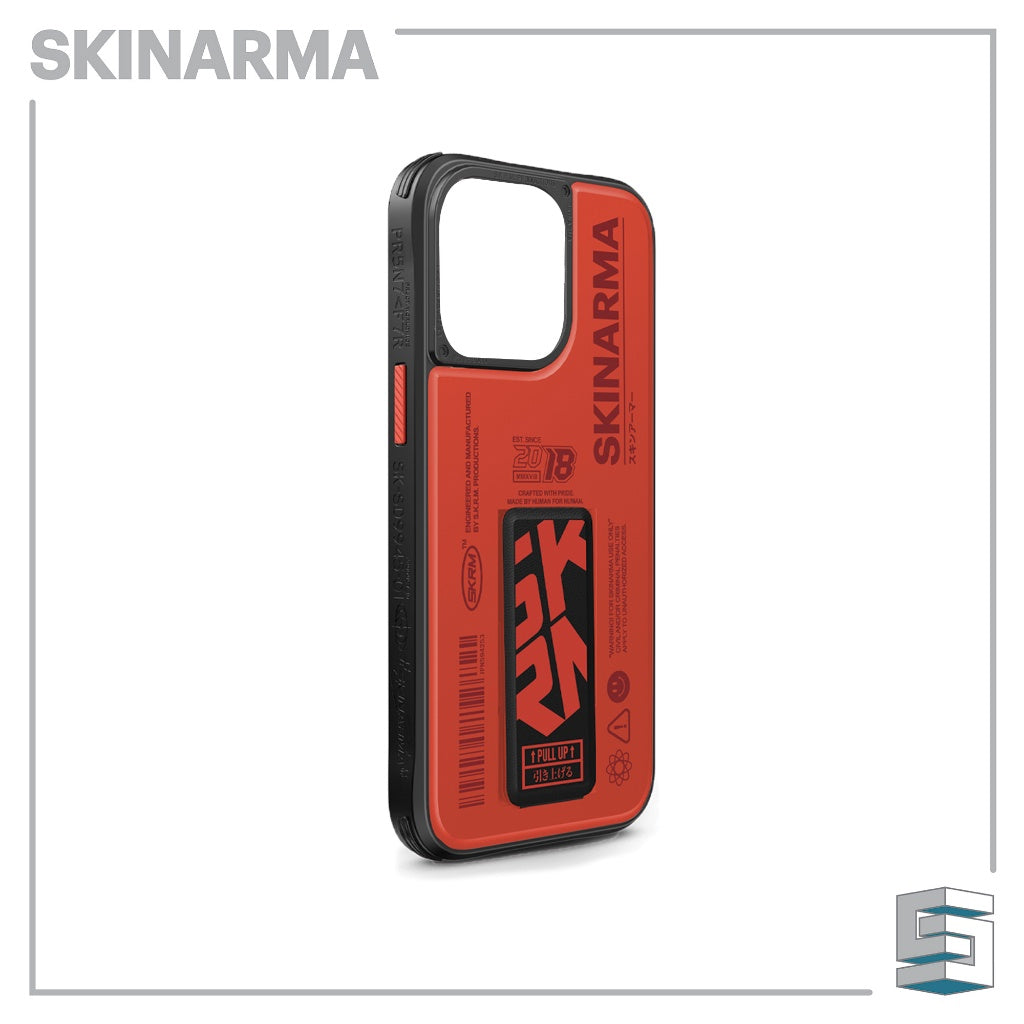 SKINARMA Spunk Mag-charge Case for iPhone 15 Pro / 15 Pro Max Hologram Ivory Green