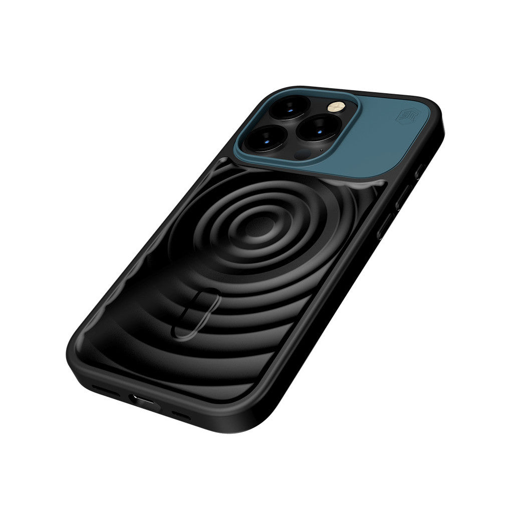 Sarung Telefon Siri iPhone 15 Barangan STM Riak Semula