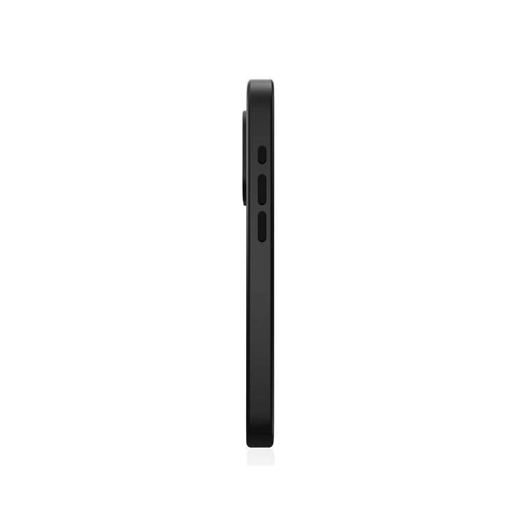 Sarung Telefon Siri iPhone 15 Barangan STM Mendedahkan Panas - Hitam Nyata