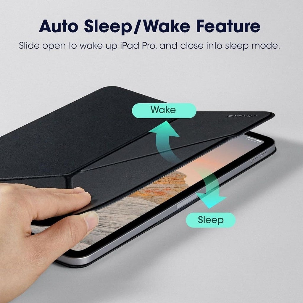 PITAKA MagEZ Folio 2 Sarung iPad Pro 11" / 13" 2024 (M4) / iPad Air 11" / 13" 2024 (M2) / iPad Air 5 & 4 11" 2022/2020