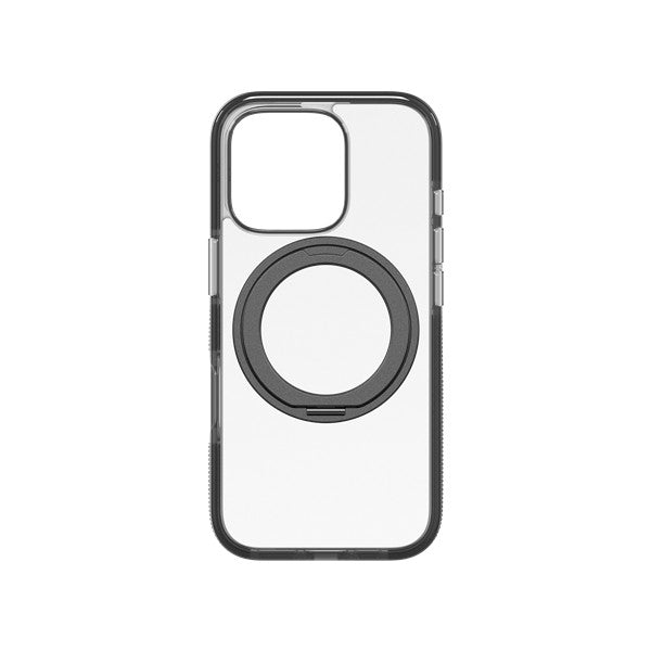 ZAGG Santa Cruz Snap Case untuk iPhone 16 Series dengan 360 Rotate Stand - Hitam