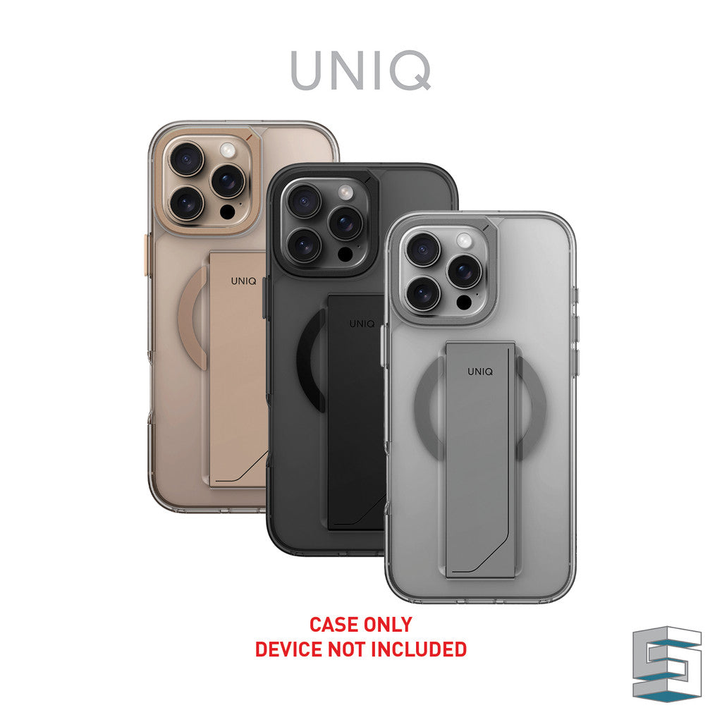 UNIQ Heldro Max FlexGrip™ Case with Magnetic Charging Case for iPhone 16 Pro (6.3) /16 Pro Max (6.9)