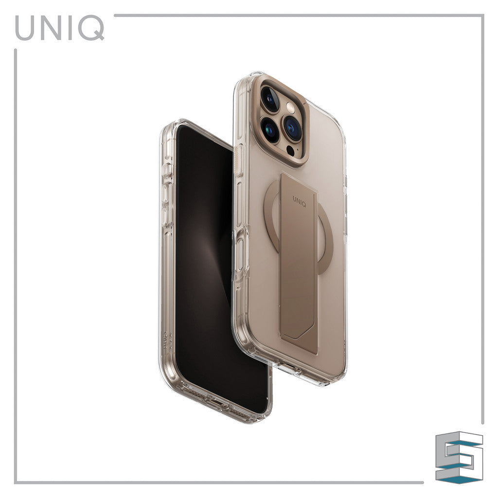 UNIQ Heldro Max FlexGrip™ Case with Magnetic Charging Case for iPhone 16 Pro (6.3) /16 Pro Max (6.9)