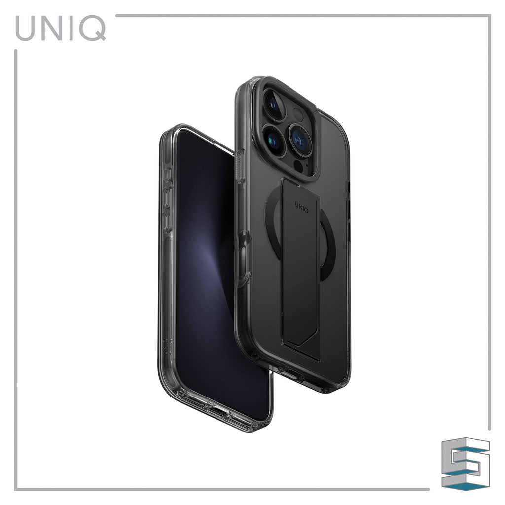 UNIQ Heldro Max FlexGrip™ Case with Magnetic Charging Case for iPhone 16 Pro (6.3) /16 Pro Max (6.9)