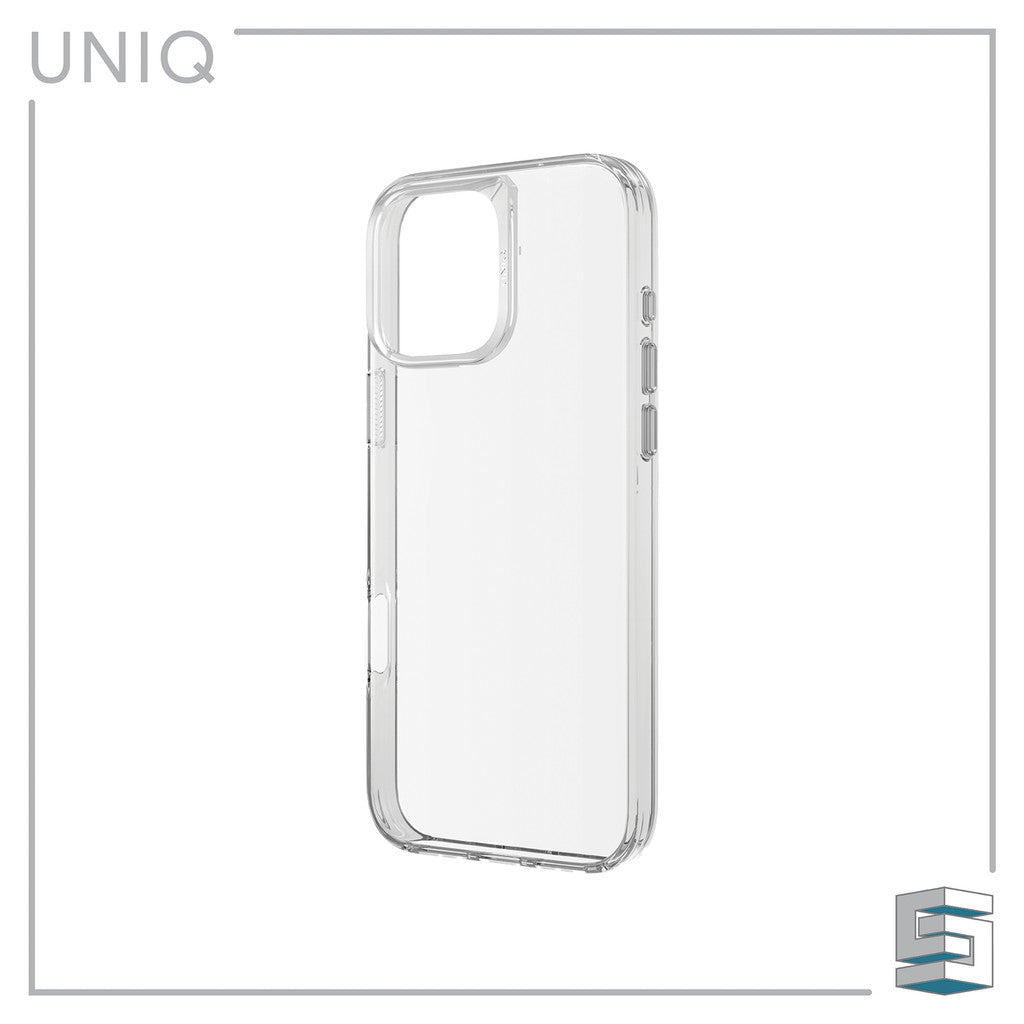 UNIQ Air Fender Case for iPhone 16 (6.1) / 16 Plus (6.7) /16 Pro (6.3) / 16 Pro Max (6.9) Transparent Smoke Fully TPU