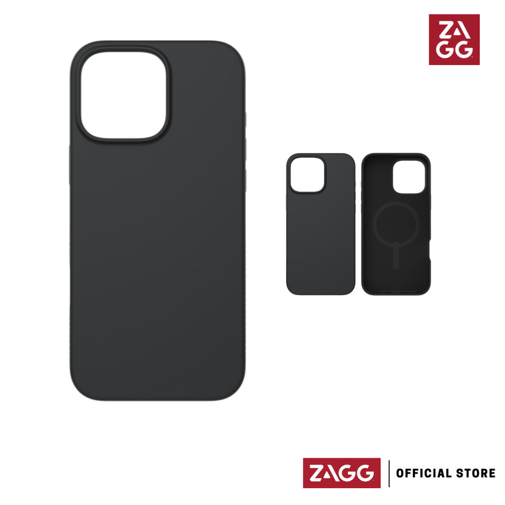 ZAGG Manhattan Snap Case untuk iPhone 16 Series - Hitam
