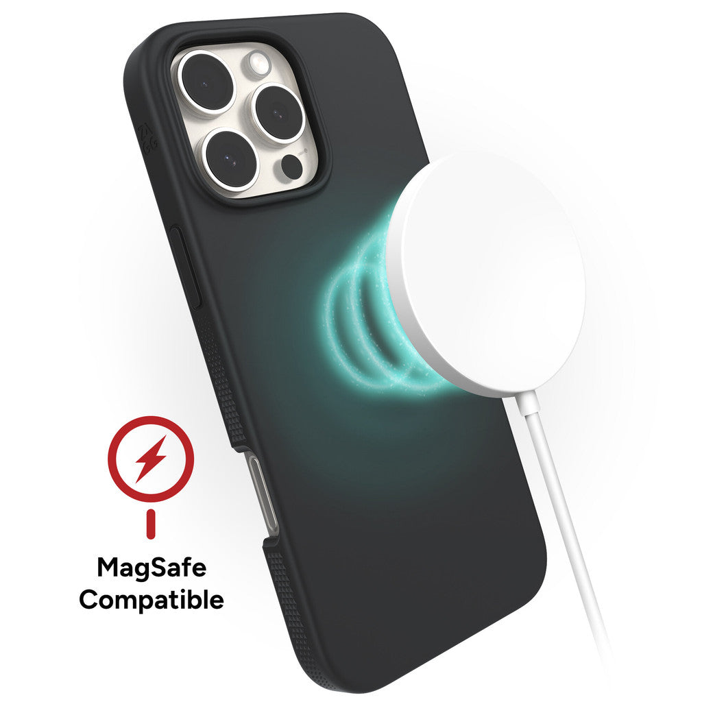 ZAGG Manhattan Snap Case untuk iPhone 16 Series - Hitam