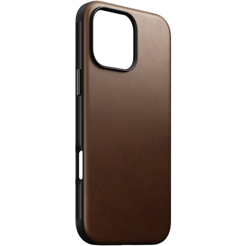 NOMAD Modern Leather Case iPhone 16 / Pro / Pro Max / Plus (Premium) Nomad Leather