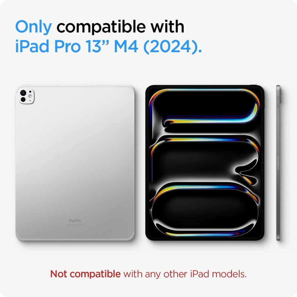 Spigen iPad Pro 13" (2024) Pelindung Skrin Glas tR Slim HD iPad Pro 13 inci Kaca Terbaja dengan Pertahanan 9J