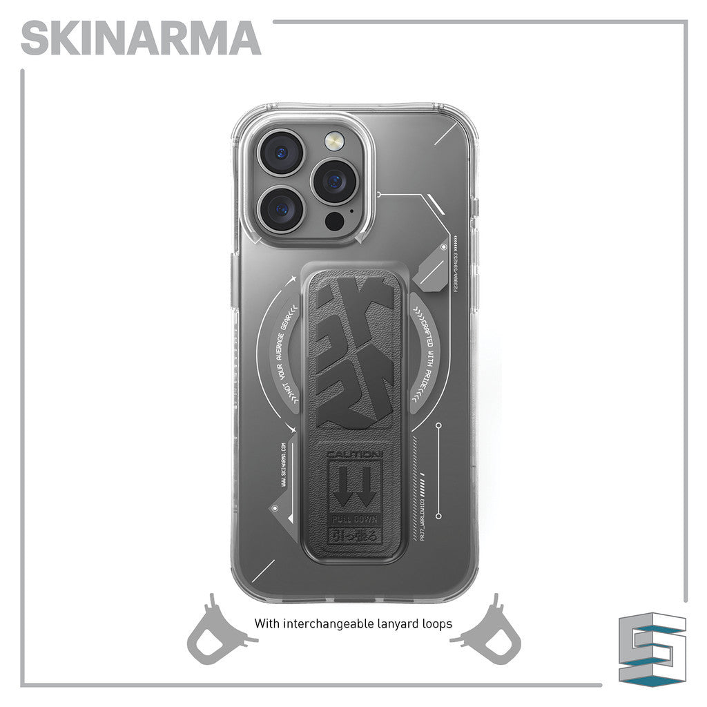 SKINARMA Helio Magcharge Case untuk iPhone 16 Pro (6.3)/16 Pro Max (6.9) - Hitam/ Titanium