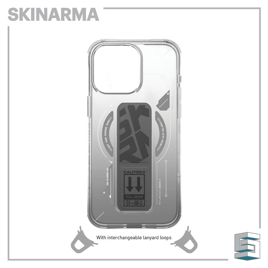 SKINARMA Helio Magcharge Case untuk iPhone 16 Pro (6.3)/16 Pro Max (6.9) - Hitam/ Titanium