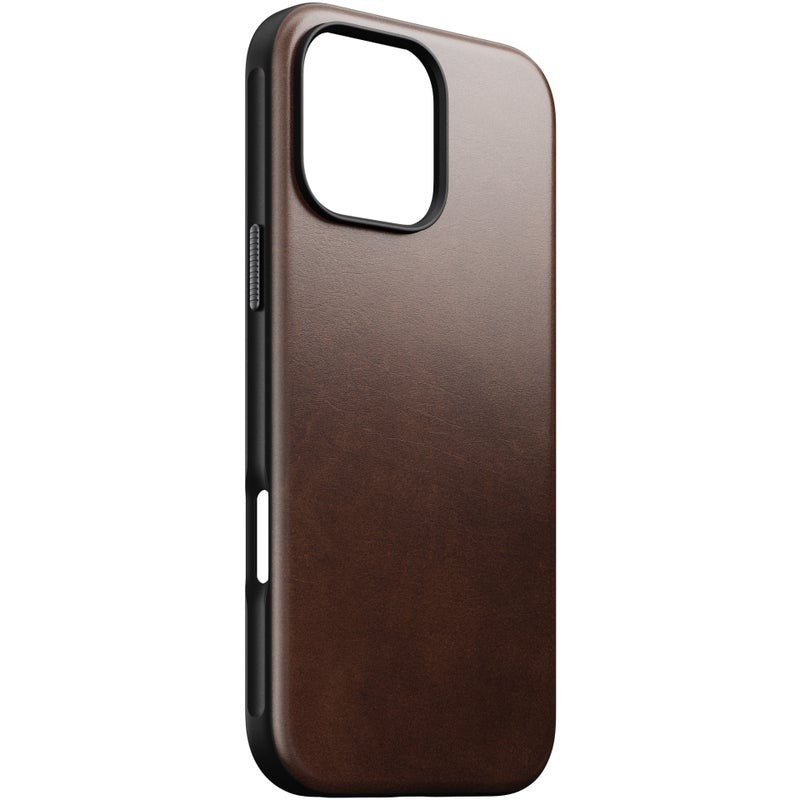 Sarung Kulit Moden Nomad Horween iPhone 16 / Pro / Pro Max / Plus