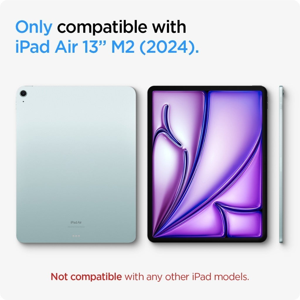 Spigen iPad Air 13" (2024) Pelindung Skrin Glas tR Slim HD iPad Air 13" Kaca Terbaja dengan Pertahanan 9H