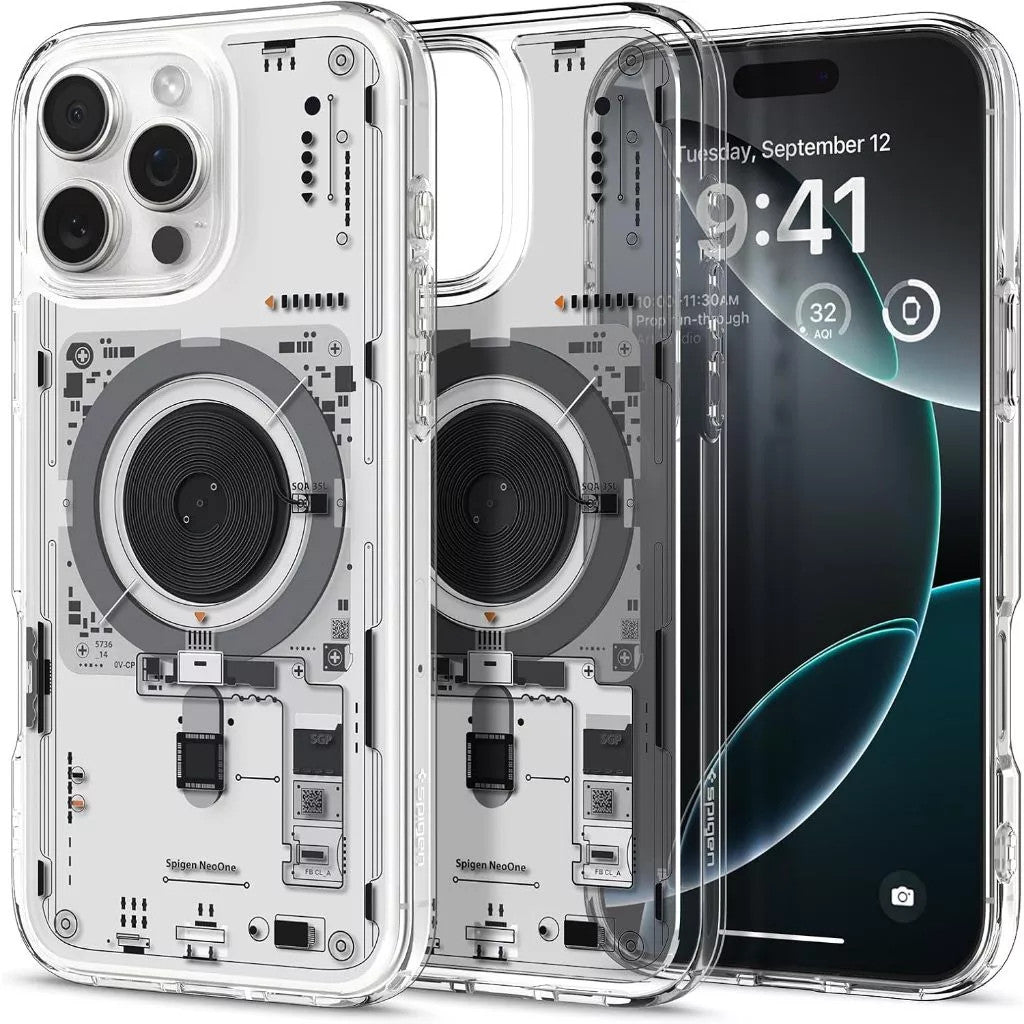 Spigen Ultra Hybrid Neo One MagFit iPhone 16 Pro / Pro Max Sarung Telefon Magnet Sarung iPhone Sarung iPhone