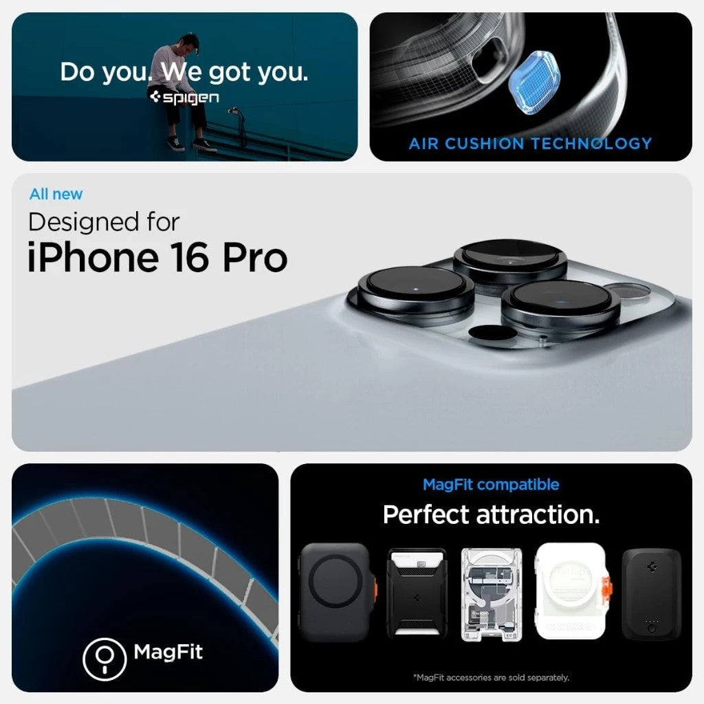Spigen Ultra Hybrid Neo One MagFit iPhone 16 Pro / Pro Max Sarung Telefon Magnet Sarung iPhone Sarung iPhone
