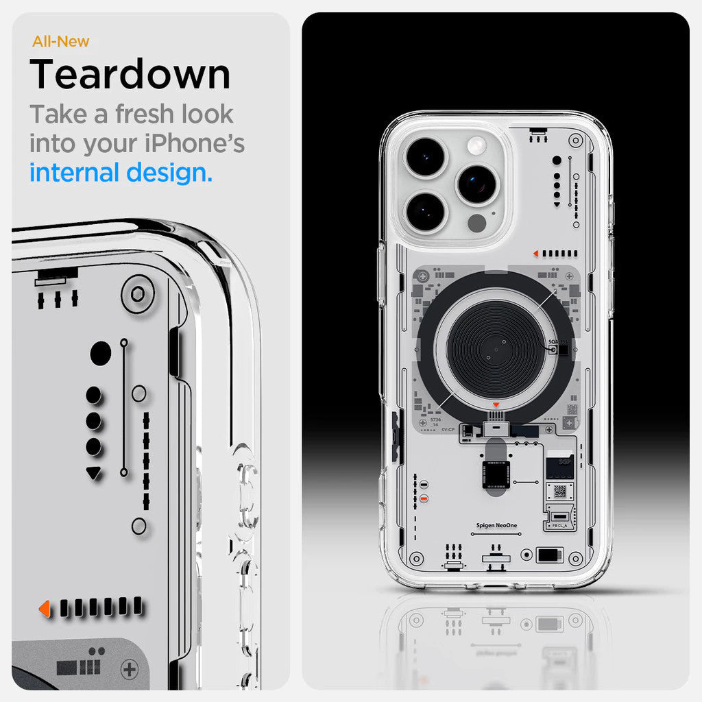 Spigen Ultra Hybrid Neo One MagFit iPhone 16 Pro / Pro Max Sarung Telefon Magnet Sarung iPhone Sarung iPhone