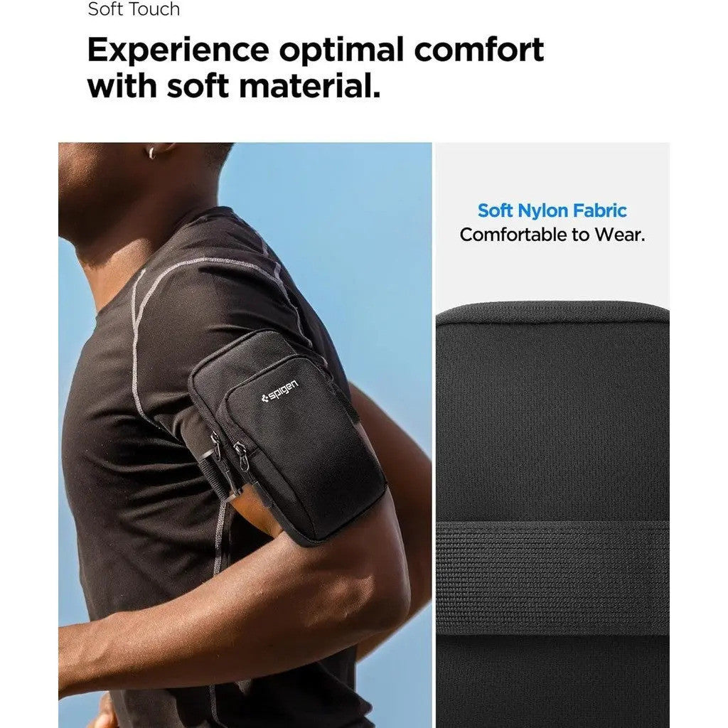Spigen Dynamic Shield A702 Running Armband Black