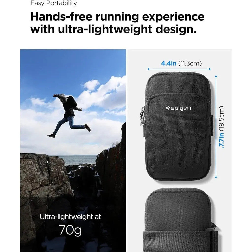 Spigen Dynamic Shield A702 Running Armband Black
