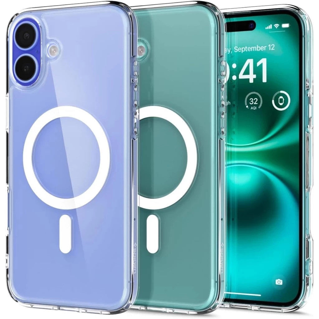 Spigen Ultra Hybrid Magfit Pengecasan Magnetik iPhone 16 / Pro / Pro Max / Plus Sarung Magnet Serasi Penutup iPhone