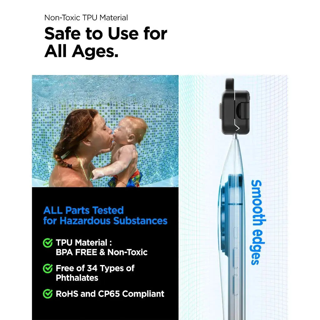 Spigen Aqua Shield A610 Sarung Telefon Terapung Kalis Air